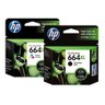 Kit 2 Cartuchos Hp 664xl (preto + Color) Originais 2136 2676. - 1