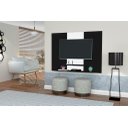 Ver imagem 2 de Painel Top para Tv até 46'' Polegadas Cor Preto / Branco
