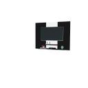 Ver imagem 1 de Painel Top para Tv até 46'' Polegadas Cor Preto / Branco