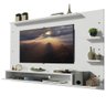 Painel para TV até 60 Polegadas Madesa Alfa Branco Cor:Branco - 2
