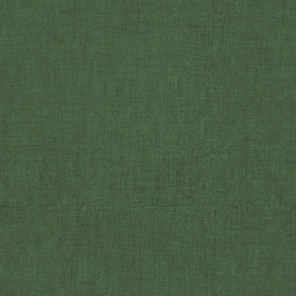 Papel de Parede Bobinex Contemporâneo - Linho Verde Escuro
