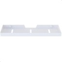 Ver imagem 1 de Porta Shampoo Suporte de Parede Banheiro Inox Branco F.max