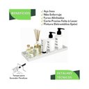 Ver imagem 6 de Porta Shampoo Suporte de Parede Banheiro Inox Branco F.max