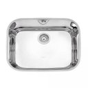 Ver imagem 1 de Cuba Retangular Inox Alto Brilho 48cmx34cm 48BL Tramontina