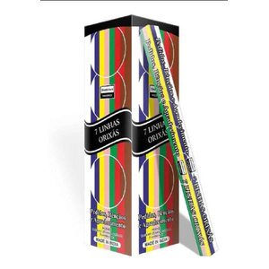 Incenso 7 Linhas Dos Orixas Box Com 25cx De 7 Varetas