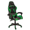 Ver imagem 1 de Cadeira Gamer Reclinável 140 Graus com Rodinhas Xzone Cgr-01 Preto Verde