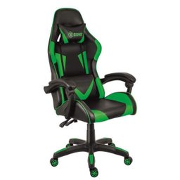 Cadeira Gamer Reclinável 140 Graus com Rodinhas Xzone Cgr-01 Preto Verde - 1
