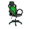 Cadeira Gamer com Rodinhas Xzone Cgr-02 Preto e Verde - 1
