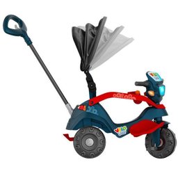 Triciclo Velobaby Reclinavel com Capota Passeio e Pedal Bandeirante 337 - 3