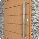 Ver imagem 7 de Puxador Inox U Para Porta Pivotante Alto Brilho 1.50 metro