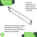 Ver imagem 4 de Puxador Inox U Para Porta Pivotante Alto Brilho 2.00 metro