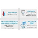 Ver imagem 6 de Misturador Monocomando com Extensor para Cozinha Inox Monde Plus Tramontina