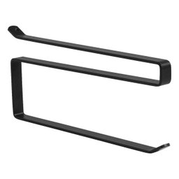 Suporte Para Porta Rolo de Papel Toalha Preto - 2 Suporte Para Porta Rolo de Papel Toalha Preto - 2