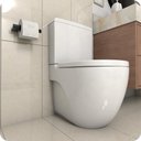 Ver imagem 3 de Porta Papel Higiênico Master Preto Fosco Dupla Fixação