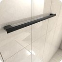 Ver imagem 2 de Porta Toalhas Para Banho Master Preto Fosco 60cm