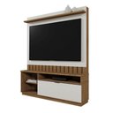 Ver imagem 1 de Home Painel Diamantina para Tv até 60” Polegadas com 1 Porta Amendoa/off White