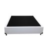 Cama Box Casal Colchão Mola Ensacada Bangkok Inducol + Box Sintético Branco (68x138x188) - 4