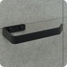 Suporte Porta Papel Higiênico De Parede Preto Fosco Plus - 2