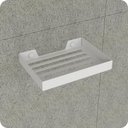 Ver imagem 4 de Suporte Porta Sabonete Para Banheiro de Parede Branco Plus