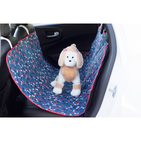 Protetor Pet de Veiculo para Banco Traseiro Patinhas