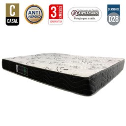 Colchão Casal Ducci Espuma D28 Branco Bambo (14x138x188) - 3