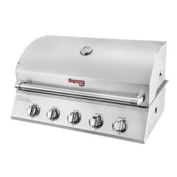 Combo Churrasqueira à Gás Bonezze Pro 5 + Chapa de Ferro Fundido - Gás GLP - Botijão - 2