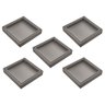Kit Com Cinco Ralos Invisíveis/ocultos com Tela de Proteção Cinza Escuro - 3