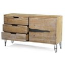 Ver imagem 2 de Buffet Aspen Metal Grafite Driftwood 152cm - 61838