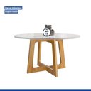 Ver imagem 3 de Conjunto Mesa Arizona 120cm com 4 Cadeiras Arizona Tampo Redondo Plus com Vidro