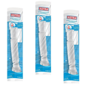 Ver imagem 6 de Kit 3un Sifão Sanfonado Extensivo Universal Abs Branco Astra