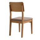 Ver imagem 4 de Kit 6 Cadeiras para Sala de Jantar Pés Madeira Maciça Ana Marrom/Cinamomo/Veludo Bege