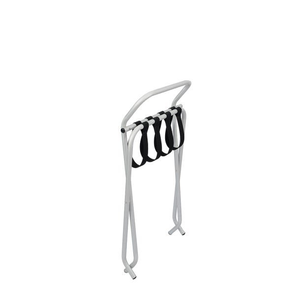 Suporte Para Mala Anodização Fosco Tira Em Nylon Preta Com Encosto - 74X52X52 Cm - 4