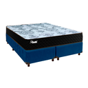 Ver imagem 1 de Cama Box Bau + Colchão Casal Molas Ensacadas Life Gold Paropas