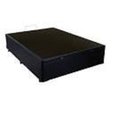 Ver imagem 1 de Cama(Box Casal+Colchão Mola) 138×188×26 Suede Preto