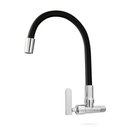 Ver imagem 1 de Torneira para Cozinha Aço Inox 304 Parede Bica Grande 54cm Flexível Articulada 360° Gourmet Cromada