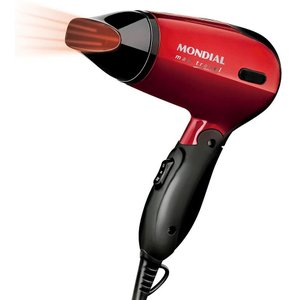 Secador de Cabelo Mondial Max Travel 1200w Bivolt - Sc-10