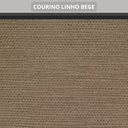 Ver imagem 2 de Cama Box Baú Queen 158x198x42cm Courino Linho com Pistão a Gás