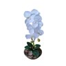 ARRANJO ORQUÍDEA ARTIFICIAL SEDA 48 CM BRANCA - 1