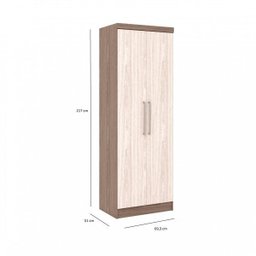 Guarda-Roupa Modulado 2 Portas 2 Gavetas Nobre Móveis Castro - 3 Guarda-Roupa Modulado 2 Portas 2 Gavetas Nobre Móveis Castro - 3