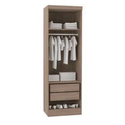 Guarda-Roupa Modulado 2 Portas 2 Gavetas Nobre Móveis Castro - 2 Guarda-Roupa Modulado 2 Portas 2 Gavetas Nobre Móveis Castro - 2
