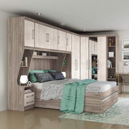 Guarda-Roupa Modulado 2 Portas 2 Gavetas Nobre Móveis Castro - 4 Guarda-Roupa Modulado 2 Portas 2 Gavetas Nobre Móveis Castro - 4