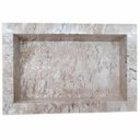 Ver imagem 1 de Nicho de Mármore Travertino com Fundo 60x40cm - N06040mtcf - La