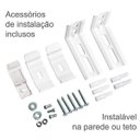 Ver mais imagens de Persiana Rolô Dupla 80cm x 90cm Isadora Design