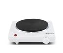 Ver imagem 1 de Elite Gourmet Chapa Elétrica Portátil de Ferro Fundido 1000w com Controle de Temperatura (branca)
