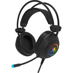 Headset Gamer Rgb Crusader Preto Fortrek - 1