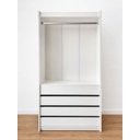 Ver imagem 4 de Kit Modulado Closet e Lojas 100% Mdf Branco - Suprema Móveis