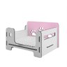 Cama pet em mdf para cachorro Valente com colchão Rosa Amo Móveis - 2