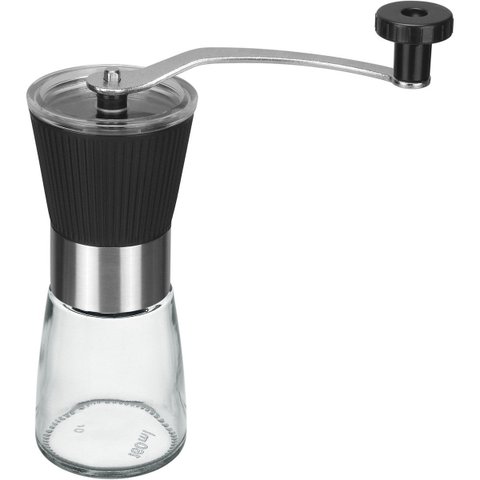 Moedor Café Home&co Vidro 16x6x6cm Transparente Manual