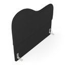 Ver imagem 4 de Cabeceira Orgânica Cama Box Queen Size Sea 160cm com Frame Suede Preto - Desk Design
