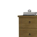 Ver imagem 2 de Mesa de Cabeceira Retrô com 3 Gavetas Creta - Freijó - Móveis Primus